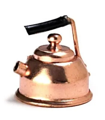 Dollhouse Miniature Copper Teapot By International Miniatures • $2.99