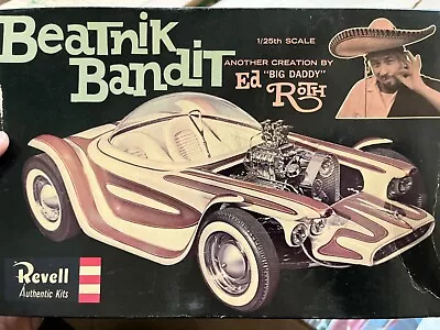 Revell H1279 Big Daddy Ed Roth ORIGINAL 1963 Beatnik Bandit 1/25 Kit McM NIOB Si • $99.88