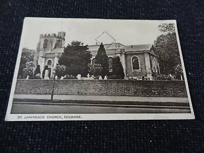 St Lawrence Church Edgware Postcard London - 82123 • £1.50