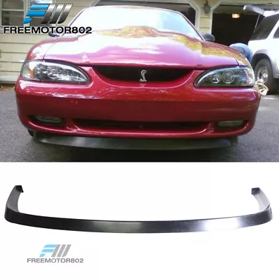 Fit 94-98 Ford Mustang V6 V8 PU Front Bumper Lip Spoiler GT Style • $61.98