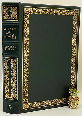 Easton Press A TALE OF TWO 2 CITIES LIMITED Edition Leather ILLUSTRATED UNUSUAL! • £88.34