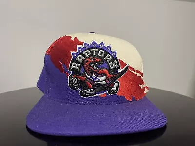 Mitchell & Ness Vintage Toronto Raptors Snapback Hat • $25