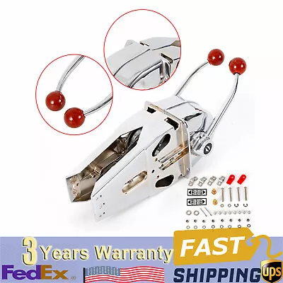 Throttle Control Boat Dual Control Lever Twin Lever Handle For Marine Engine NEW • $153.90