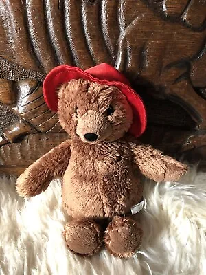 Paddington Teddy Bear Soft Plush Toy Mini Size 15cm Red Hat Miniature Packable • £8