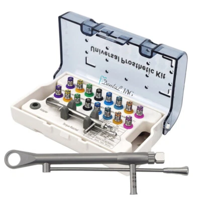 $99.99 • Buy USA Dental Universal Implant Prosthetic Kit Torque Wrench Screw Driver Remover