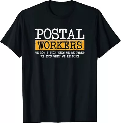 New Limited Funny Mail Carrier Gift For Mailman Mail Lady Postal Worker T-Shirt • $16.99