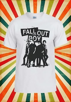 Fall Out Boy Rock Band Bomb Funny CooL Men Women Vest Tank Top Unisex T Shirt 33 • £9.95