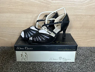 Dance Classics By Capella Dance Shoes Mercury Black Uk 2.5 • £30