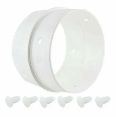 £7.95 • Buy White Knight Tumble Dryer Long Vent Hose Pipe Extension Connector Ring     2411