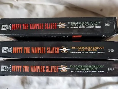 Buffy The Vampire Slayer Gatekeeper Trilogy Complete 3 Book Paperback Lot • $12