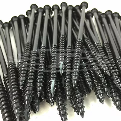 Black Hex Head Landscape Sleeper Screws Fixings / TimberfastTimberfix • £5.64