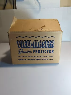 VINTAGE VIEW-MASTER PROJECTOR In ORIGINAL BOX  By SAWYER's  • $26.99