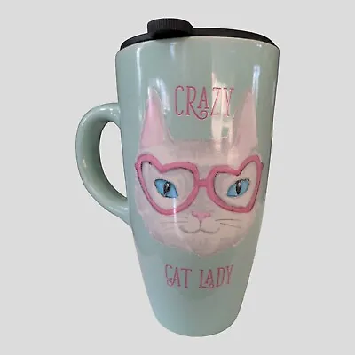 SHEFFIELD HOME  Crazy Cat Lady  Coffee-Tea Mug Travel Mug Cat Collectible  • $14.99