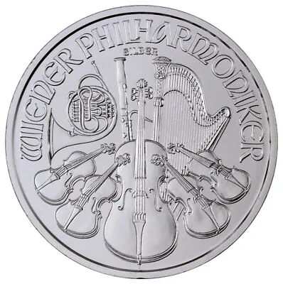 $32.65 • Buy 2023 Austria 1 Oz Silver Philharmonic €1.50 Coin GEM BU 