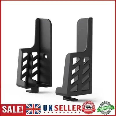 2pcs Adjustable Wall Mount Tablet Holder Universal Phone Frame Rack (Black) GB • £6.89