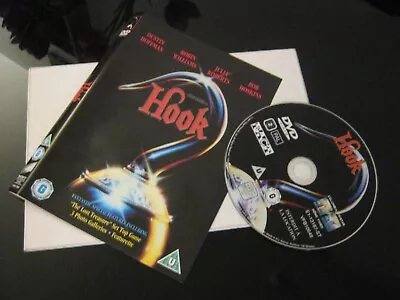 Lot #1981  Hook (1991) DVD Robin Williams J M Barrie Julia Roberts - Family Film • £2.35