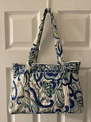 Vera Bradley Mediterranean Blue Medium Tote Bag • $10