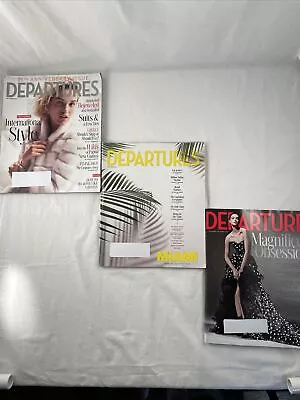 American Express Departures Magazines 2014. Pick Your Edition! • $4.99