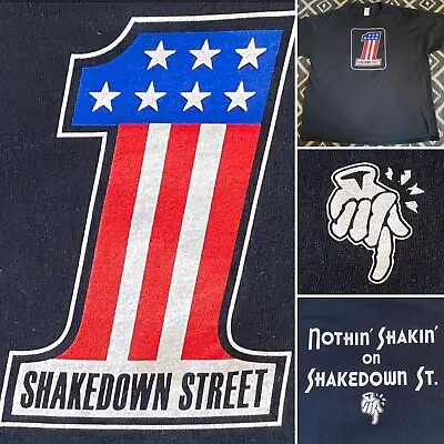GRATEFUL DEAD Shakedown Street Rock Logo Mashup T-Shirt. 2XL (NV) Preowned • $34.95