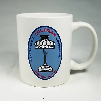 Vintage 2004 ICCC Coleman Camping Coffee Mug Cup Wheaton Illinois Convention • $14.99