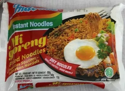 £18.75 • Buy Indomie Mi Goreng Stir - Fry (Original) Noodles 80g (Box Of 40)