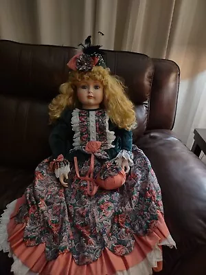 Goebel Porcelain Doll 42-inch Catherine By Bette Ball #10/500 • $310