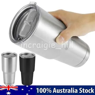 $19.48 • Buy 30OZ Insulated Travel Coffee Cup Mug Thermal Stainless Steel Vacuum Leakproof AU