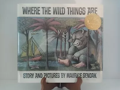 Maurice Sendak **SIGNED** Where The Wild Things Are. HC/DJ. 1974. CLASSIC. Boo! • $425