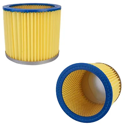 2 X Wet & Dry Vacuum Filter Cartridge For Earlex Combivac Powervac WD1000 WD1100 • £16.55