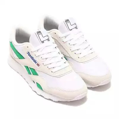 Reebok CL Nylon Color Ftwr White Core Black Glen Green IF3021 Sneaker Men Us8 • $393.84