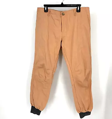 Kith Mercer Twill Jogger Coral Gray Size 33 Mens Pants Made In USA $120 Retail • $69.99