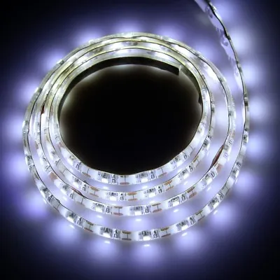 5V Battery Powered LED Strip Light 3528 SMD Tape With Battery Box White RGB • $1.04