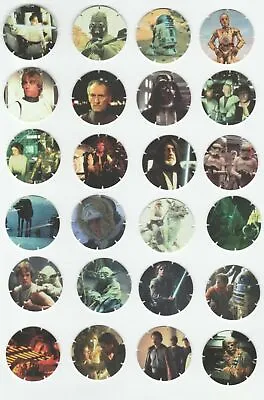 The Star Wars Trilogy Special Edition Walkers Tazos Pogs 1996 Singles No.01-50 • £1.60