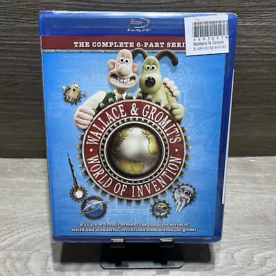 NEW SEALED Wallace & Gromit's World Of Invention [Blu-ray] FREE SHIPPING • $61.95