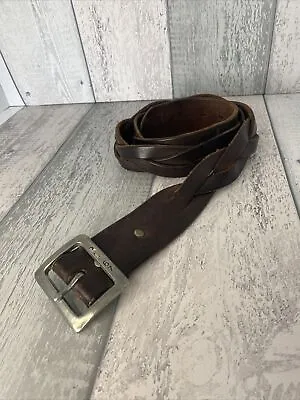 Ralph Lauren Collection RL-67 Brown Leather Belt Size 40 • £49.99