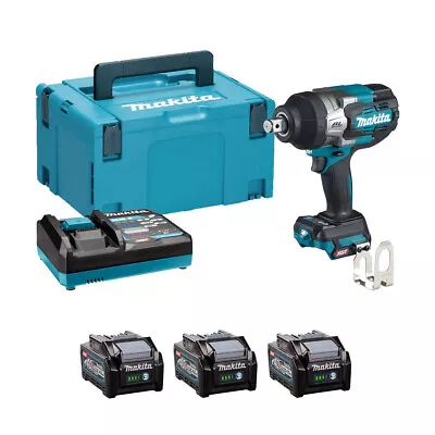 Makita TW001GD201-RAJ3X4 40v Max XGT Brushless Impact Wrench (3x4Ah) • £812