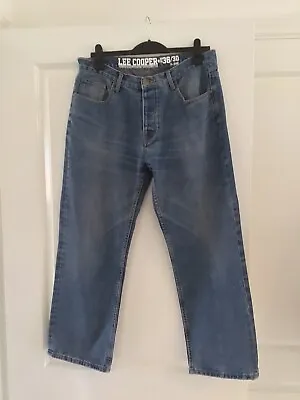 £7 • Buy Lee Cooper Men’s Jeans W36in L30in Good Condition Button Fly.                 M5