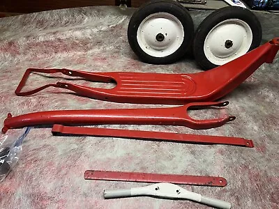 Vintage Red Peddle Scooter. A Classic Collectible With Years Of Fun To Come !! • $45