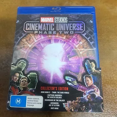 Marvel Studios Cinematic Universe Phase 2 - Collector's Edition 7 Disc Set NR • $39