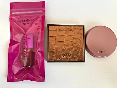 Tarte Blush In Exposed Bronzer In Park Ave Princes Lip Oil Dragaon Fruit Set • $23.99