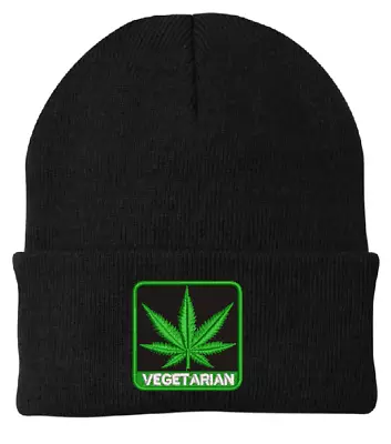 Rasta Weed Leaf Pot Cannabis Marijuana Tam Beanies Cap Hat • $15.99