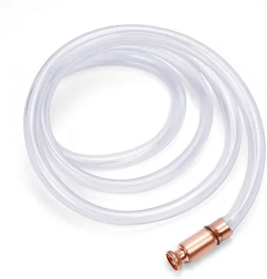 Shaker Siphon Hose Jiggler Pump Gasoline Fuel Water Transfer 6'X3/4  Copper Head • $9.99