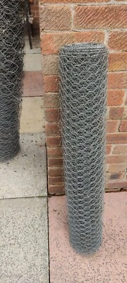 £5 • Buy Galvanised Chicken Wire Mesh Netting Rabbit Cage Aviary Fence Plant Net