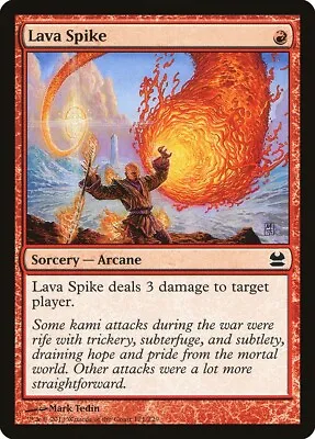 Modern Masters Lava Spike MTG Magic The Gathering NM • $1.75