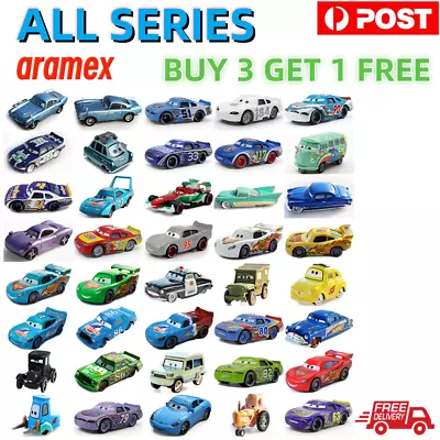 Disney Pixar Cars Lot Lightning Mcqueen 1:55 Diecast Model Toy Cars Boy Collect • $11.99