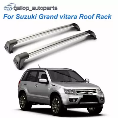 $138.57 • Buy Aerodynamic Roof Rack Cross Bar For Suzuki Grand Vitara 2005 -2020 To Flush Rail