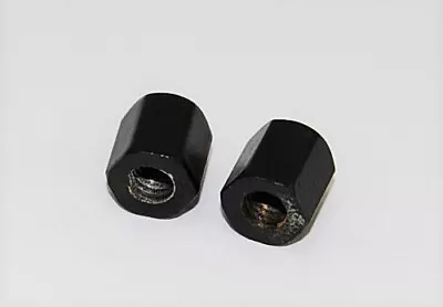 Wiper Arm Cap Nut Black Left & Right Fits Volkswagen Type1 Bug Type2 Bus • $19.99