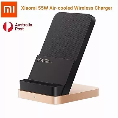 Xiaomi 55W Wireless Charger Stand QI Fast Charging Dock Air-Cooled Apple Samsung • $57.78