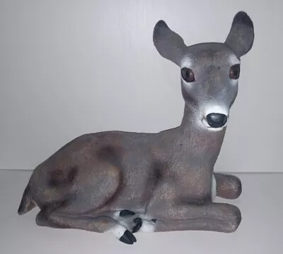 Vintage 13-1/2  Long 1995 Art Line Model #6066 Doe Deer Blow Mold Yard Ornament • $19.99