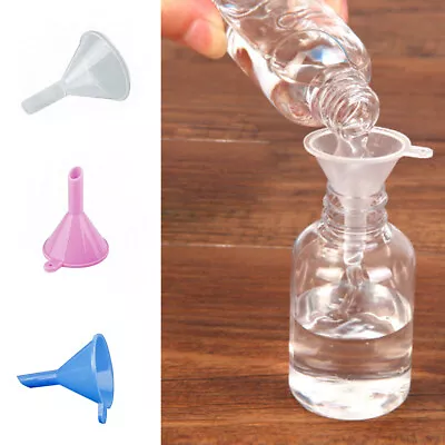 Plastic Mini Filter Separator Funnel Portable Oil Pot Perfume Diffuser Bottle   • $1.05